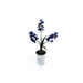 Artificial Hyacinth Indoor Flower Plant Blue