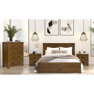 Augusta 4-Drawer Tallboy Room Set