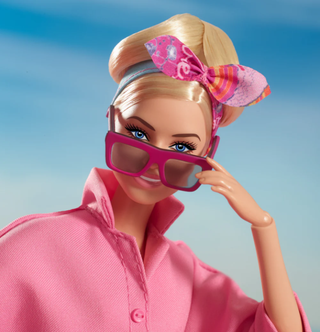 Barbie The Movie Pink Boiler Suit Doll Close-up