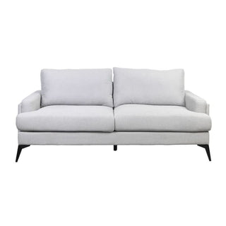 Barclay Modern Elegance 2 Seater Sofa Lounge Light Grey Front Profile