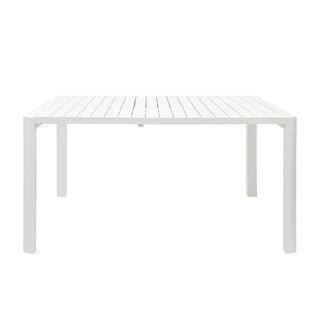 Baska White Extension Outdoor Dining Table