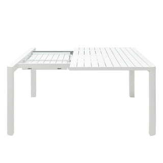 Baska White Extension Outdoor Dining Table Extension