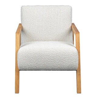 Beige Mason Arm Chair In Barley Fabric