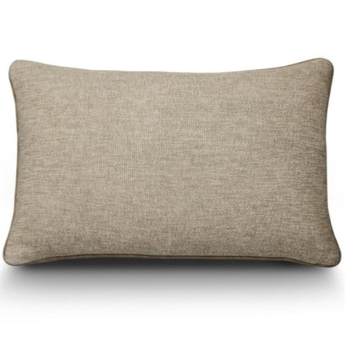 Beige Woven Cushion 40 x 60 cm