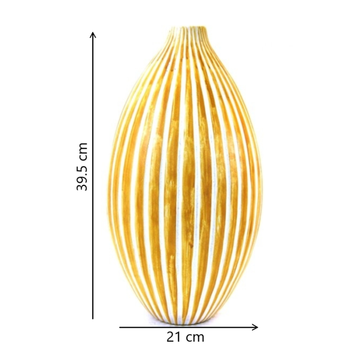 Belly Polyresin Vase Dimensions