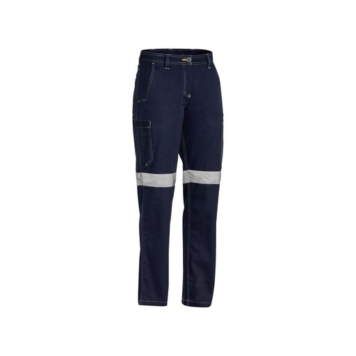Bisley Women's Taped Cool Vented Lightweight Pants In Navy