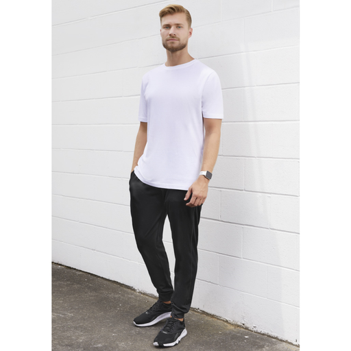 Man Standing Wearing Biz Collection Score Mens Pant