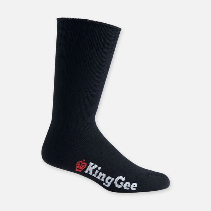 Black King Gee Men's Bamboo Work Socks