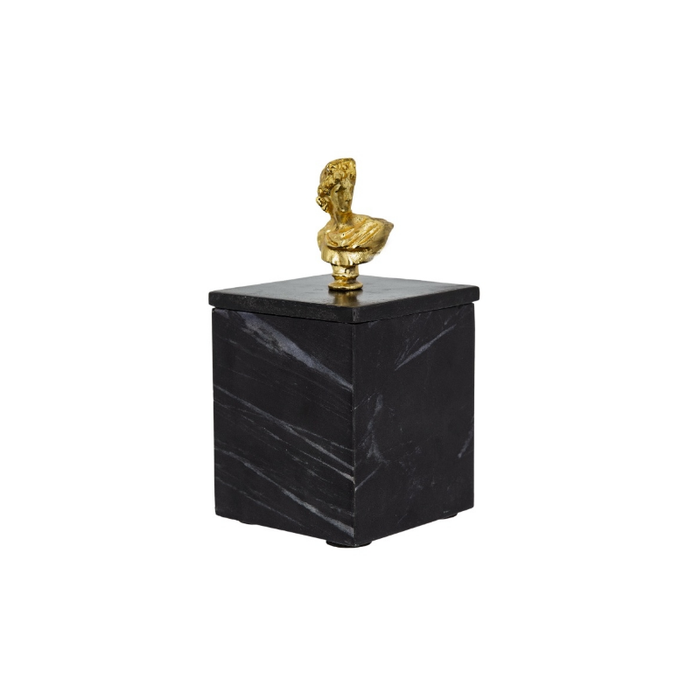Black Marble Jewellery Box