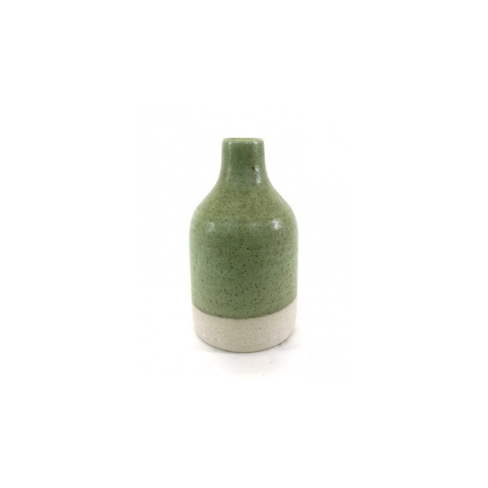 Blooms Ceramic Vase white base 