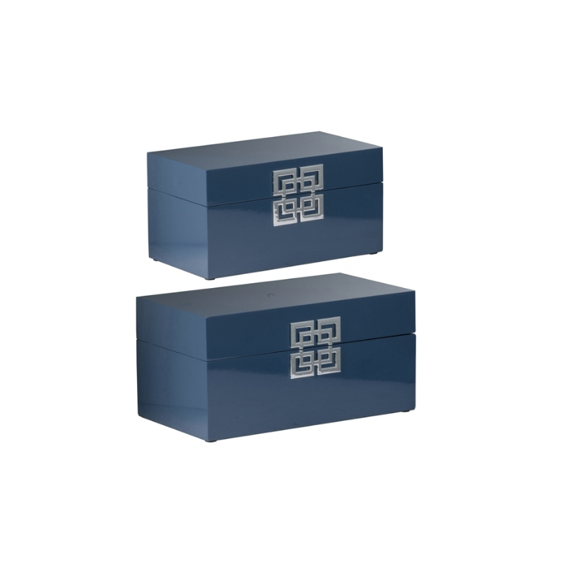 Functional and Stylish Blue Decorative Boxes