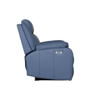 Blue Haven Pinnacle Leather Recliner Side Profile