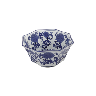 Blue and White Centerpiece Bowl