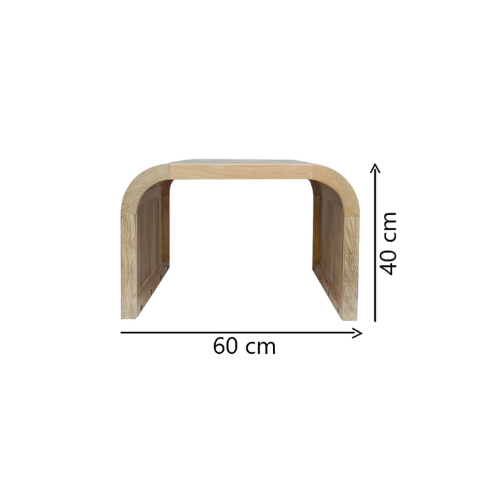 Bodhi Side Table - Natural Dimensions