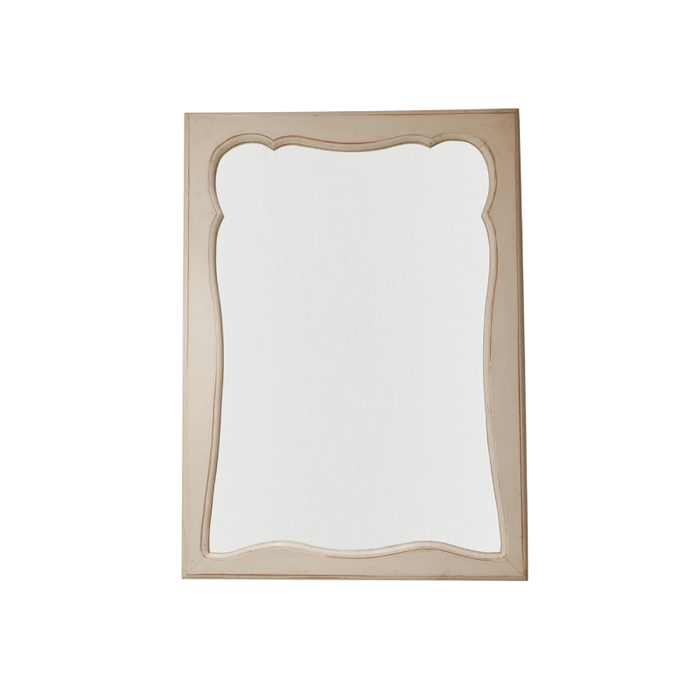 Boris Classic Timeless Wall Statement White Mirror 