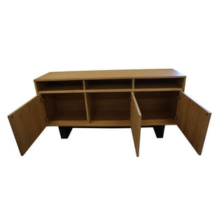 Boston Elegance Buffet Open Cabinets
