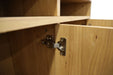Boston Serenity TV Stand Hinges Close-up