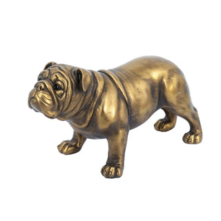 Bronze Bulldog Figurine