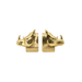 Bronze Rhino Bookends