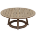 Broome Outdoor Round Coffee Table Close Up Look