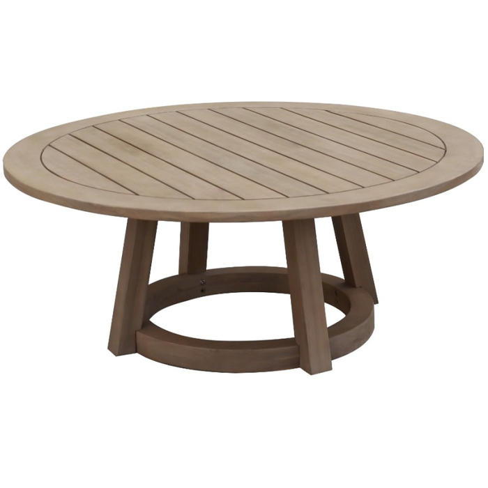 Broome Outdoor Round Coffee Table Side Look