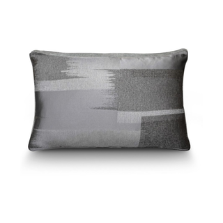 Brushed Artistic Grey Shades Cushion 40 x 60 cm