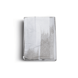 Brushed Artistic Grey Shades Throw Folded