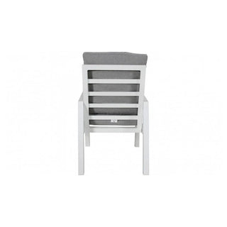 Burano Outdoor Dining Chair Back Profile