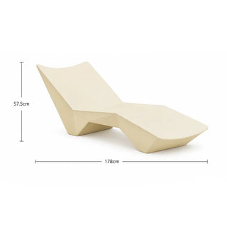 Cancun Taupe Sculptural Sunlounge Dimensions