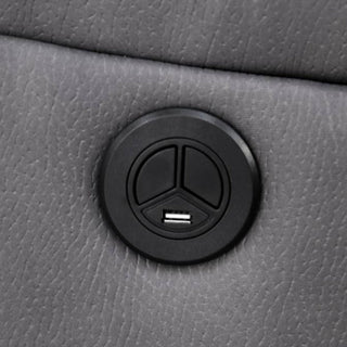 Captain Recliner Seat USB Port Close-up