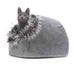 Cat in the Heavenly Plush Igloo Haven Cat Bed