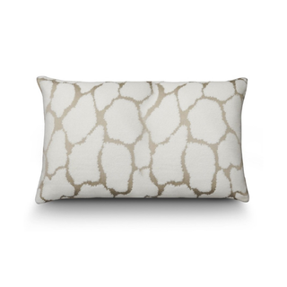 Cellopod White And Gold Modern Cushion 40 x 60 cm