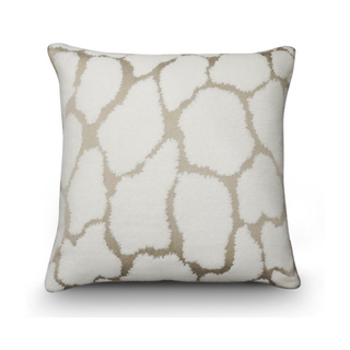 Cellopod White And Gold Modern Cushion 55 x 55 cm