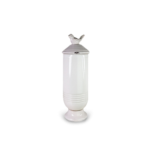Ceramic Jar With Bird Lid