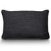 Charcoal Woven Cushion 40 x 60 cm