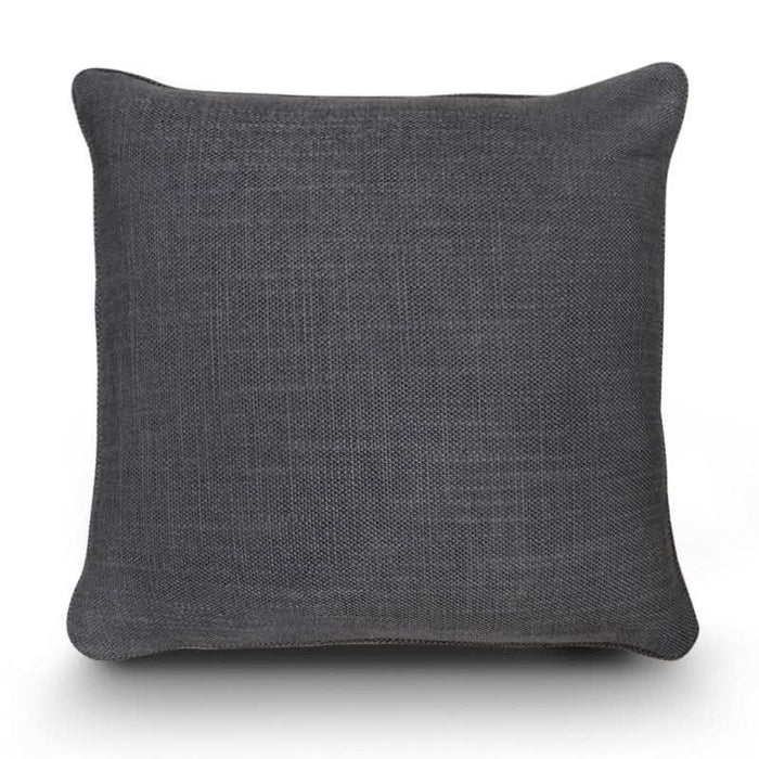 Charcoal Woven Cushion 50 x 50 cm