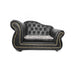 Chesterfield PU Leather Luxury Pet Bed Dog Sofa