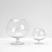 Cognac Glass Vase Sizes