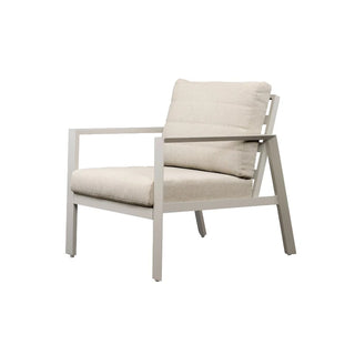 Cream Reed 4-Piece Outdoor Sofa Set Seat