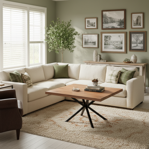 Elba Artisan Acacia Timber Lamp Table