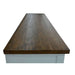 Elegant Montreal Hampton Large TV Unit - Oak and White Harmony Top Wood