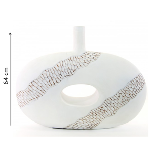 Erika White Vase Dimensions