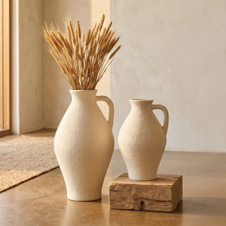 Sandroot Vase with Handle