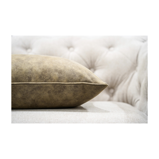 Fancy Brown Smooth Slight Sheen Cushion Close Up Look