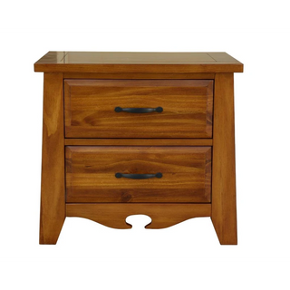 Federation 2-Drawer Bedside Table