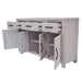 Florida Coastal Buffet Open Drawers