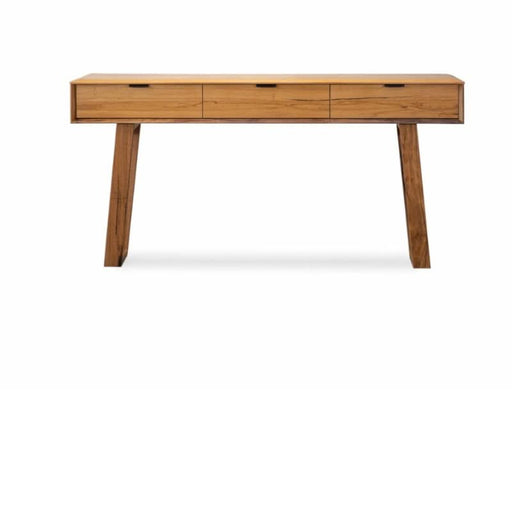 Galway 3 Drawer Natural Marri Wood Console Table