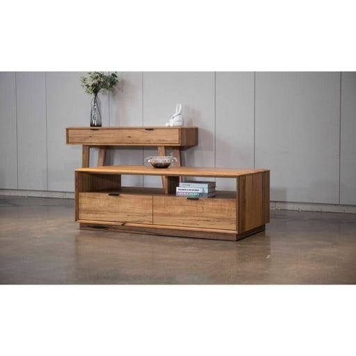 Galway Natural Marri Wood 2 Drawer Coffee Table