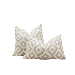 Geometric Silhouette Cushions