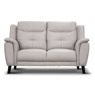 Georgia 2 Seater Sofa Lounge In Silver